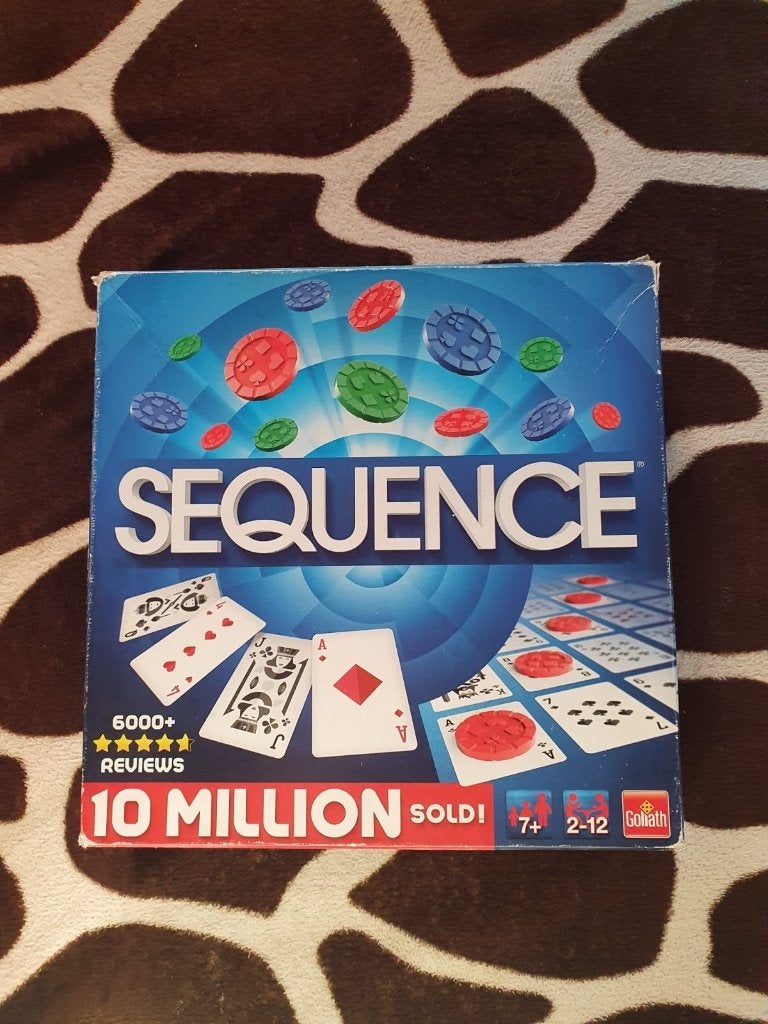 Sequence board game, Vijf spelers of meer, Ophalen of Verzenden, Zo goed als nieuw