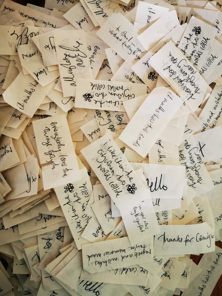 Adele - Ziggodome - Papieren Confetti, Verzenden, Boek, Tijdschrift of Artikel