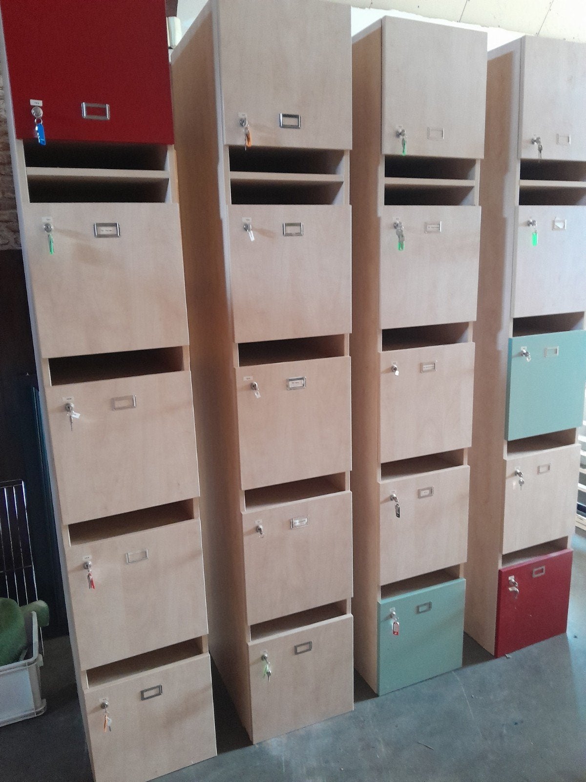 Vepa 5 deurs lockerkast., Ophalen, Zo goed als nieuw