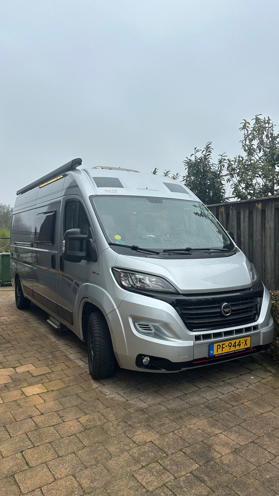 Karmann Davis 600 Buscamper uit 2016 met trekhaak, Caravans en Kamperen, Campers, Ringverwarming, Fiat, Tot en met 2, Particulier