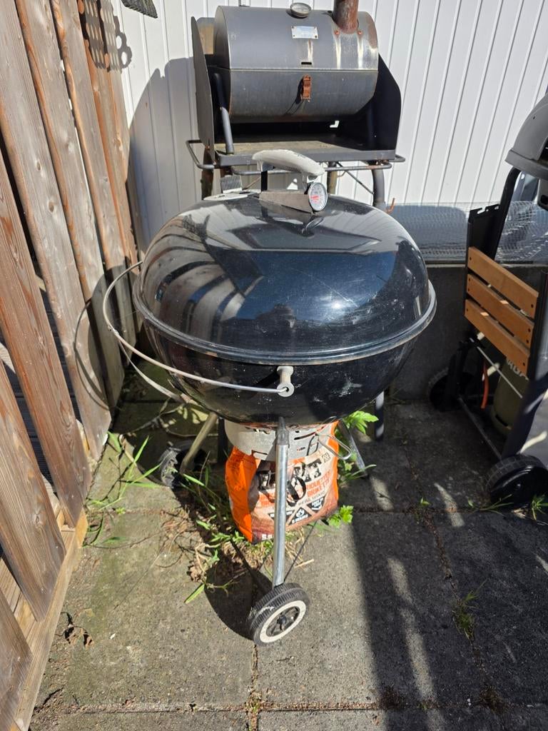 Weber bbq, Tuin en Terras, Houtskoolbarbecues, Ophalen, Gebruikt, Weber