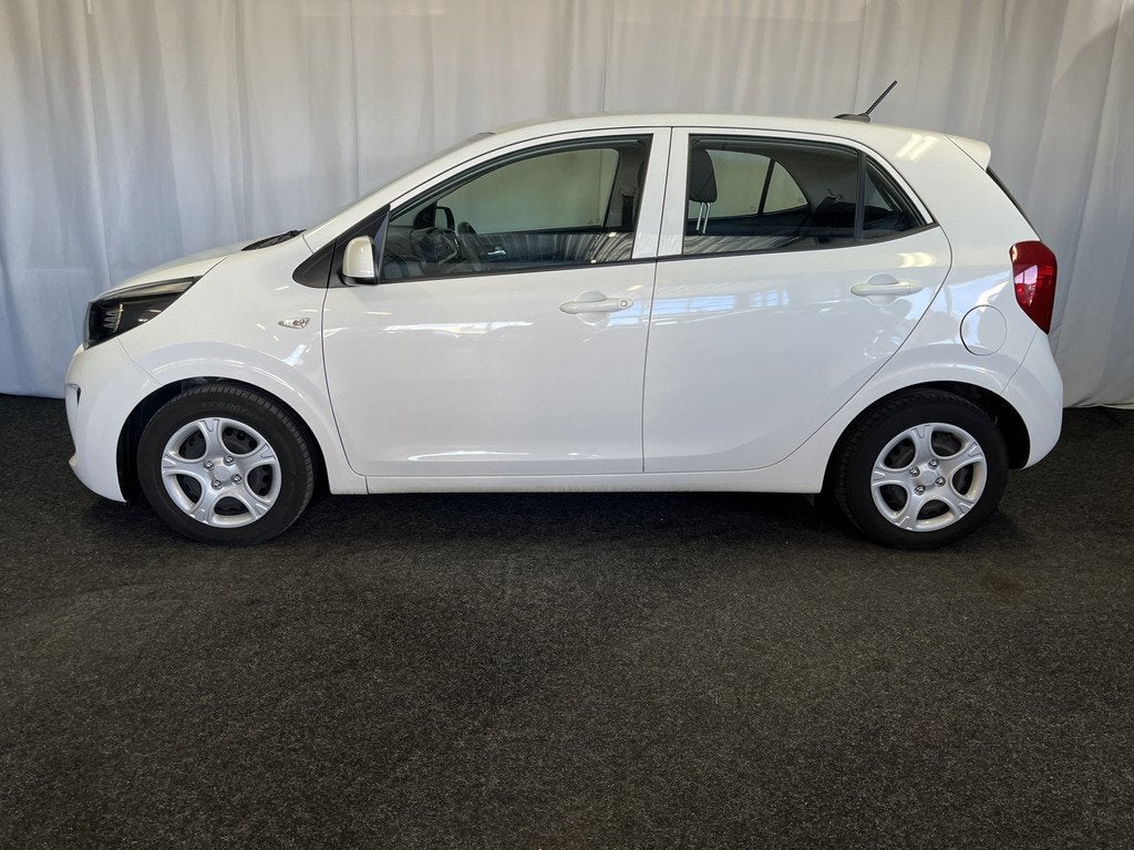 Kia Picanto 1.0 DPi ComfortLine 5p 1E EIGN/AIRCO/CRUISE/DAB/, Voorwielaandrijving, Stof, Gebruikt, Wit