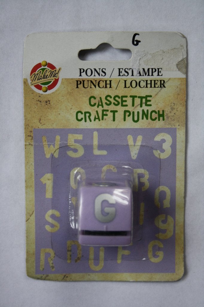 Make me cassette craft punch g, Verzenden, Nieuw, Overige thema's, Pons of Mal