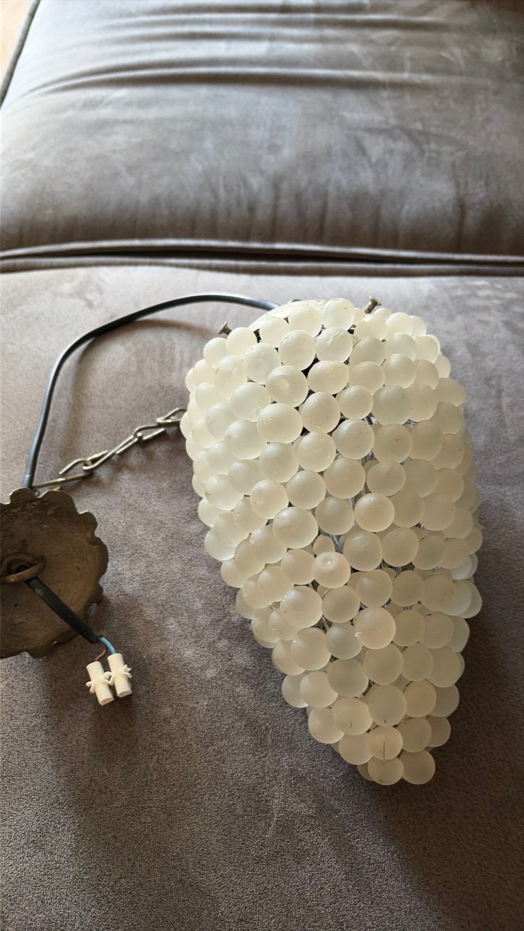 Vintage lamp, Ophalen of Verzenden, Zo goed als nieuw