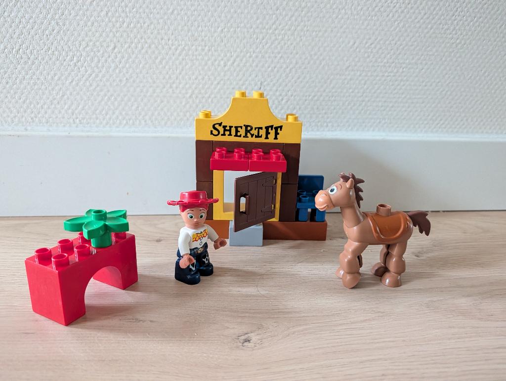 Compleet Lego Duplo Toy Story Jessie houdt de wacht 5657, Overige thema's, Compleet, Ophalen of Verzenden, Zo goed als nieuw