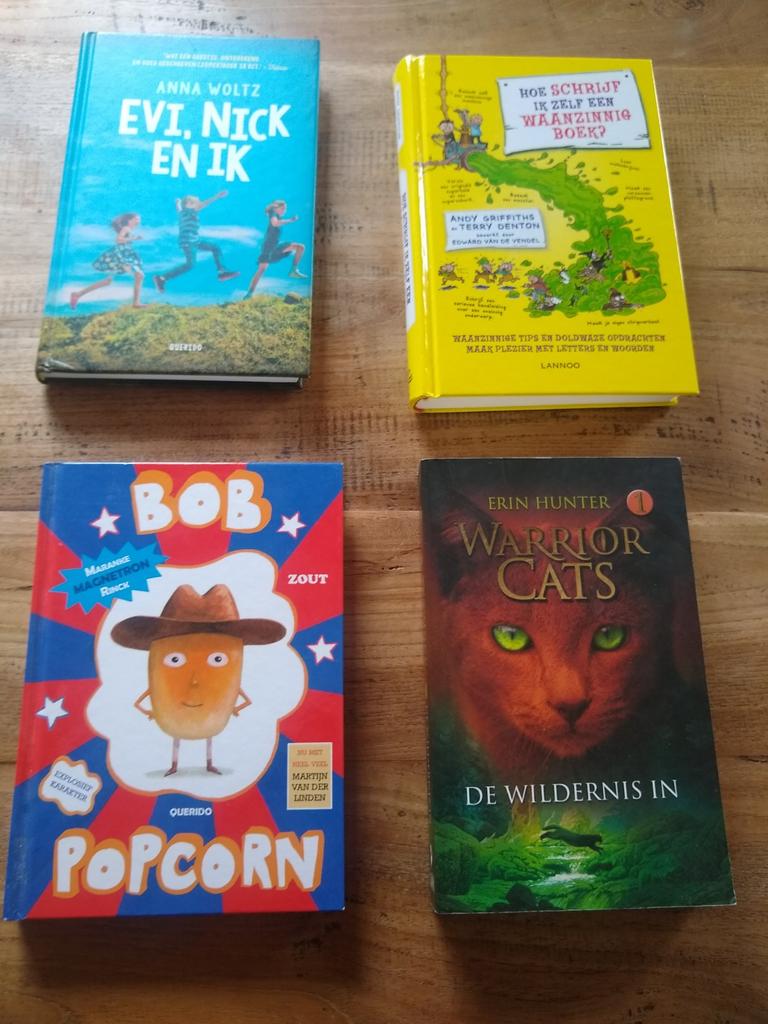 Populaire boeken Ned Warrior Cats, Bob Popcorn, Anna Woltz, Ophalen of Verzenden, Zo goed als nieuw, Andy Griffiths en Terry Denton