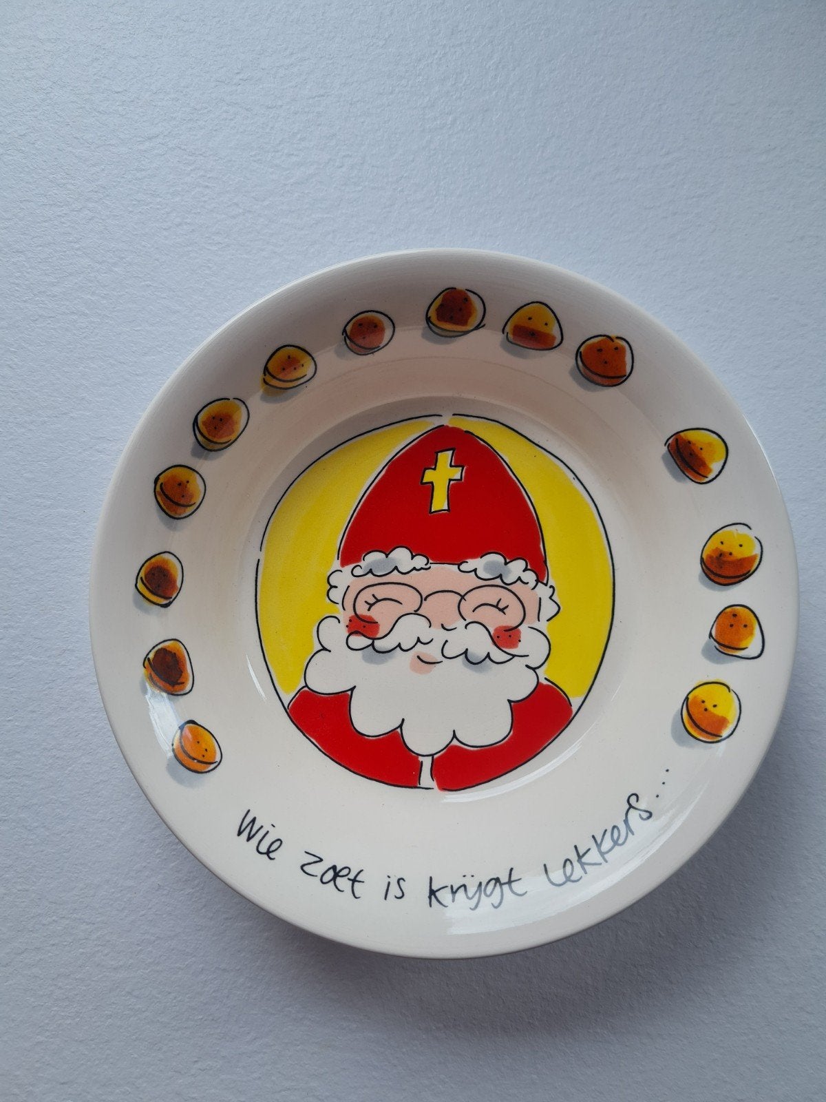 Blond Amsterdam kruidnoten bakje Sinterklaas, Nieuw, Ophalen of Verzenden, Kom(men), Aardewerk