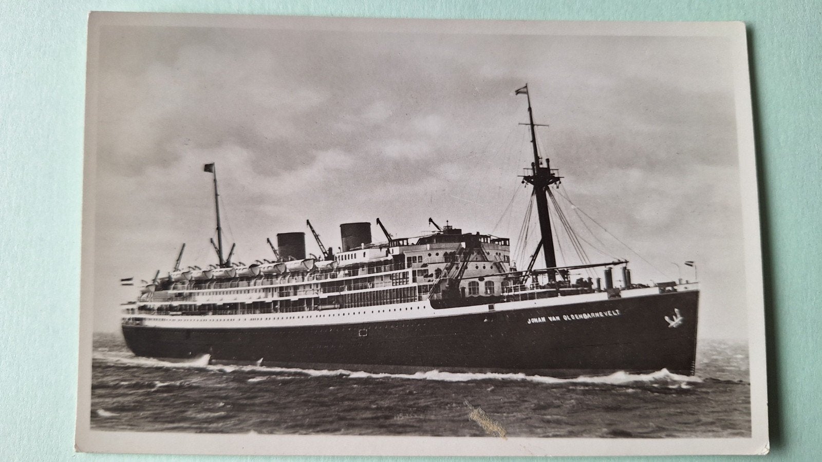 Schip "Johan van Oldenbarnevelt", Ophalen of Verzenden, 1940 tot 1960, Noord-Holland