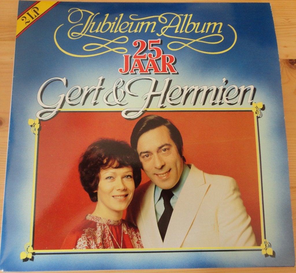 Gert & Hermien-25 jaar ( 2-LP's ), LP, Gebruikt, Ophalen of Verzenden, Levenslied of Smartlap