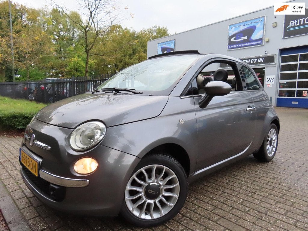 Fiat 500 C 1.2 Lounge, Euro 5, Gebruikt, 4 cilinders, Cabriolet