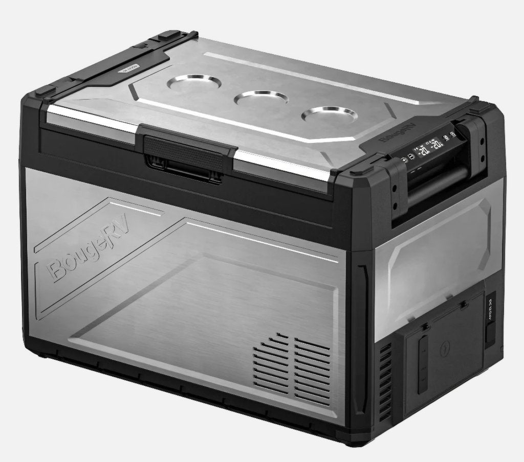 BougeRV Rocky 52 liter Dualzone Compressor Koelbox 12V/230V, Ophalen, Nieuw, Koelbox, Compressor