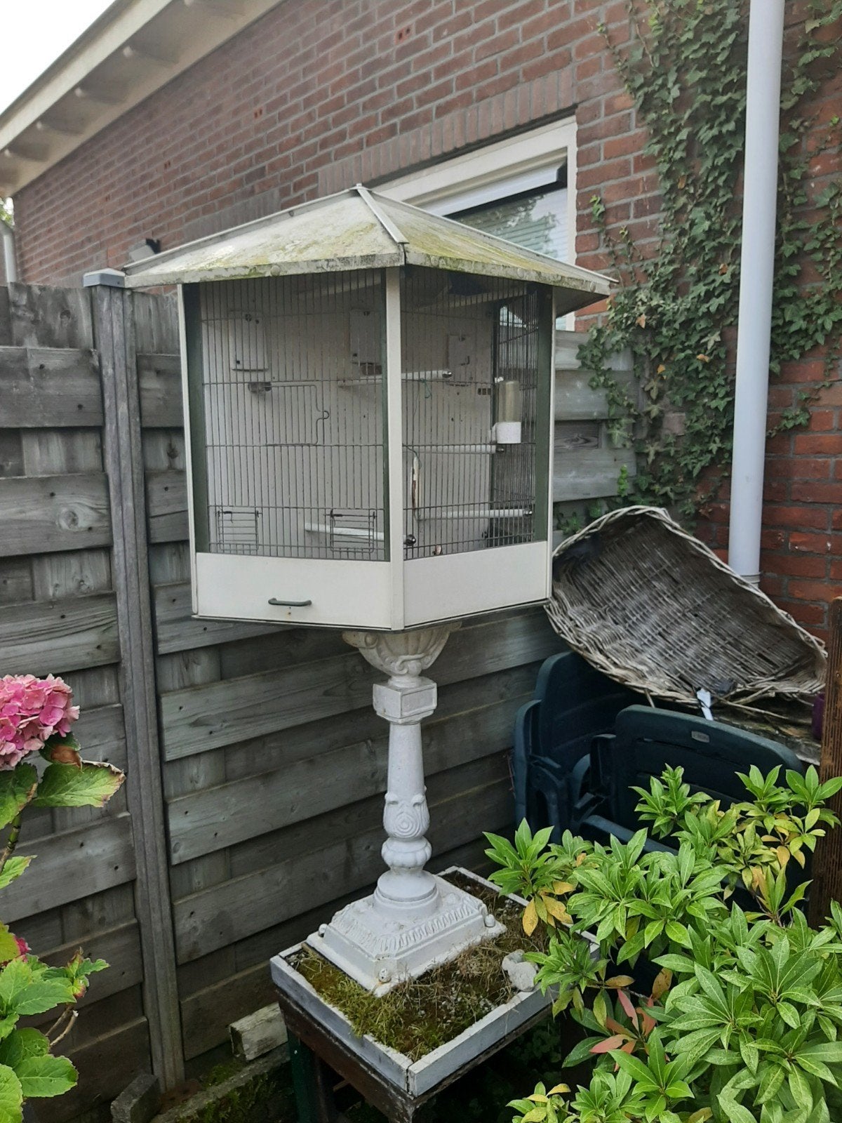 vogelkooi, Dieren en Toebehoren, Vogels | Hokken en Kooien, Ophalen, Metaal, Vogelkooi