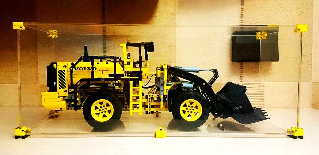 Showcase voor 42030 Volvo Wheel Loader Nieuw, Ophalen of Verzenden, Nieuw, Jongen of Meisje