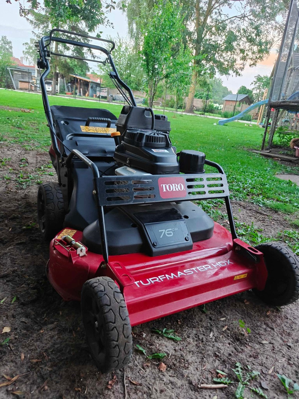 Toro turfmaster hdx 76 cm grasmaaier, Ophalen, Cirkelmaaier, Toro, Zo goed als nieuw