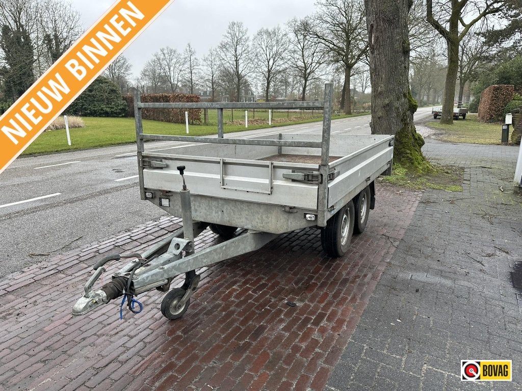 Hapert tandemasser plateauwagen 2T 280x160cm 1.895,- ex btw