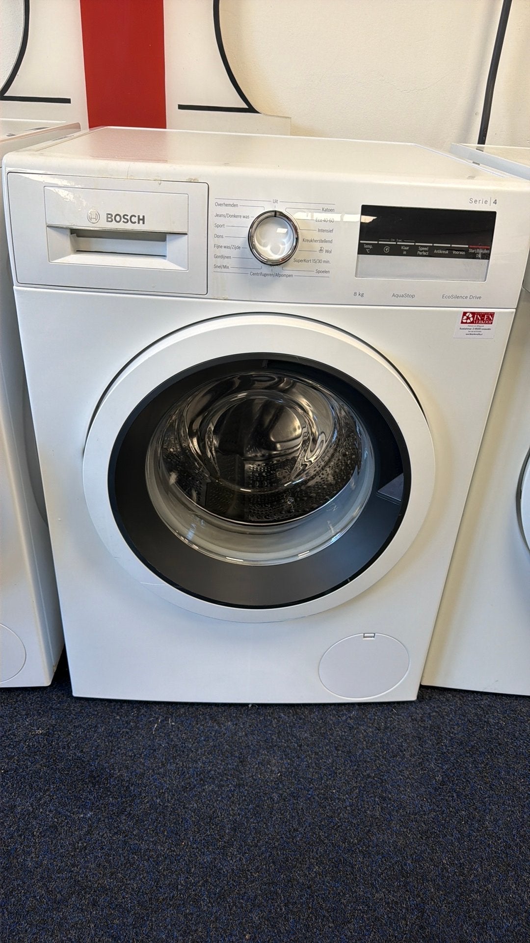 Bosch serie 4 8kg 1400Toeren incl garantie&bezorgen, Gebruikt, Nulachtenvijftig.nl, 8 tot 10 kg, 85 tot 90 cm