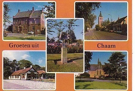 Ansichtkaart 	Chaam	5-luik, Verzenden, 1980 tot heden, Gelopen, Noord-Brabant