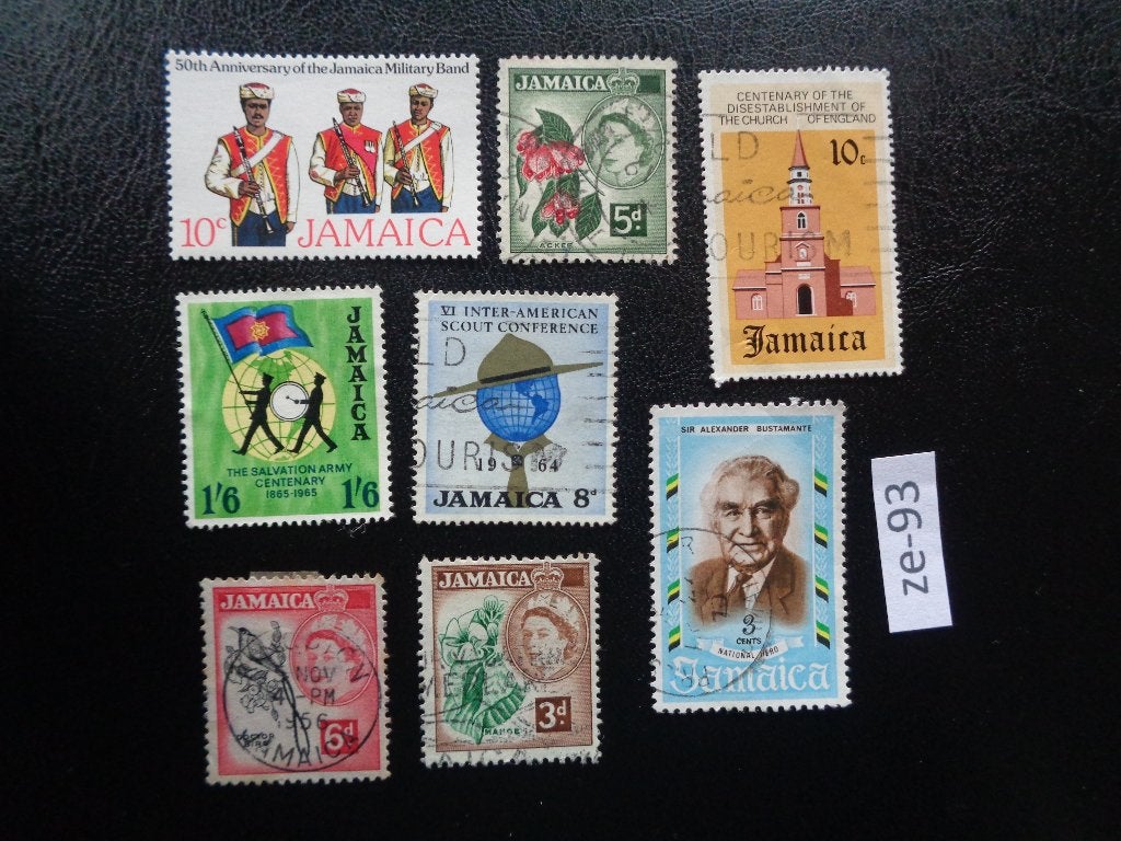 jamaica - diverse (ze-93), Ophalen of Verzenden, Gestempeld, Noord-Amerika