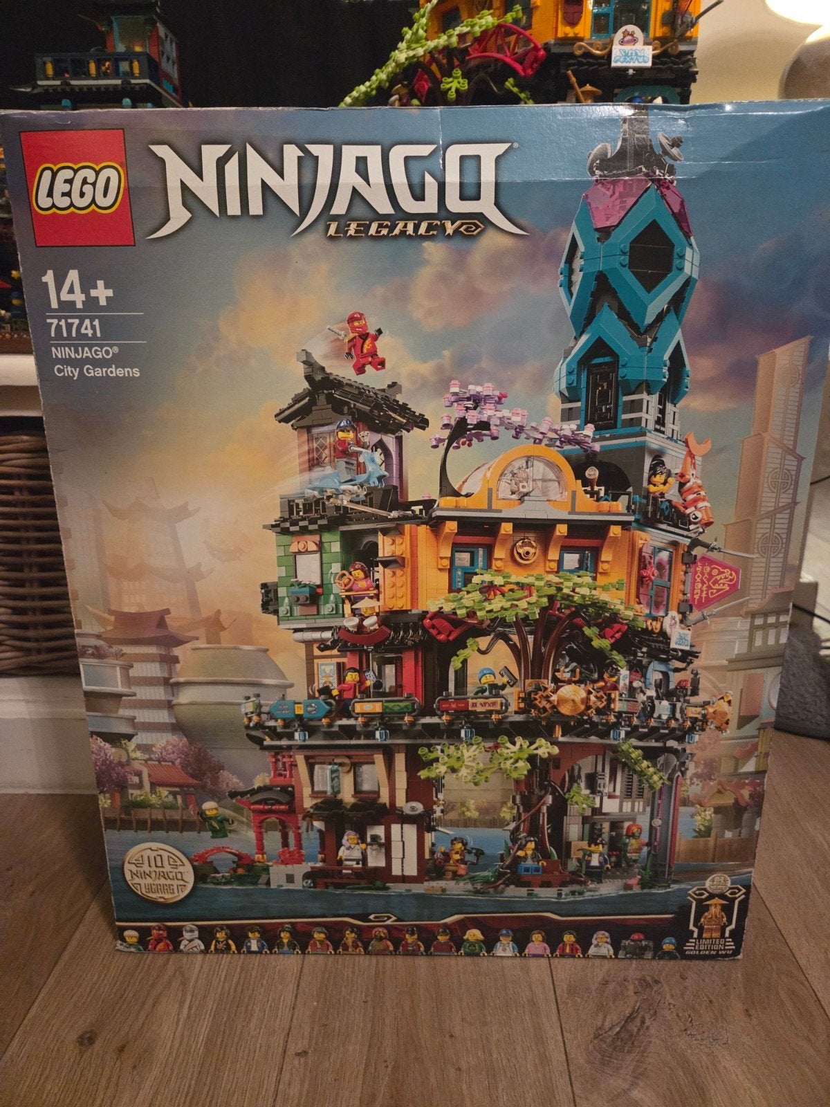 Lego Ninjago City Gardens 71741 compleet met doos en boekje, Kinderen en Baby's, Speelgoed | Duplo en Lego, Compleet, Lego, Ophalen of Verzenden