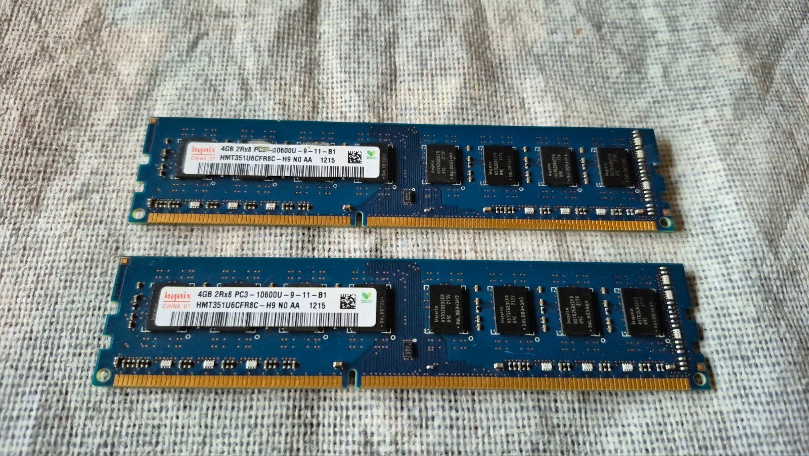 Ddr3 2x4 gb, Computers en Software, Ophalen of Verzenden, DDR3, Desktop