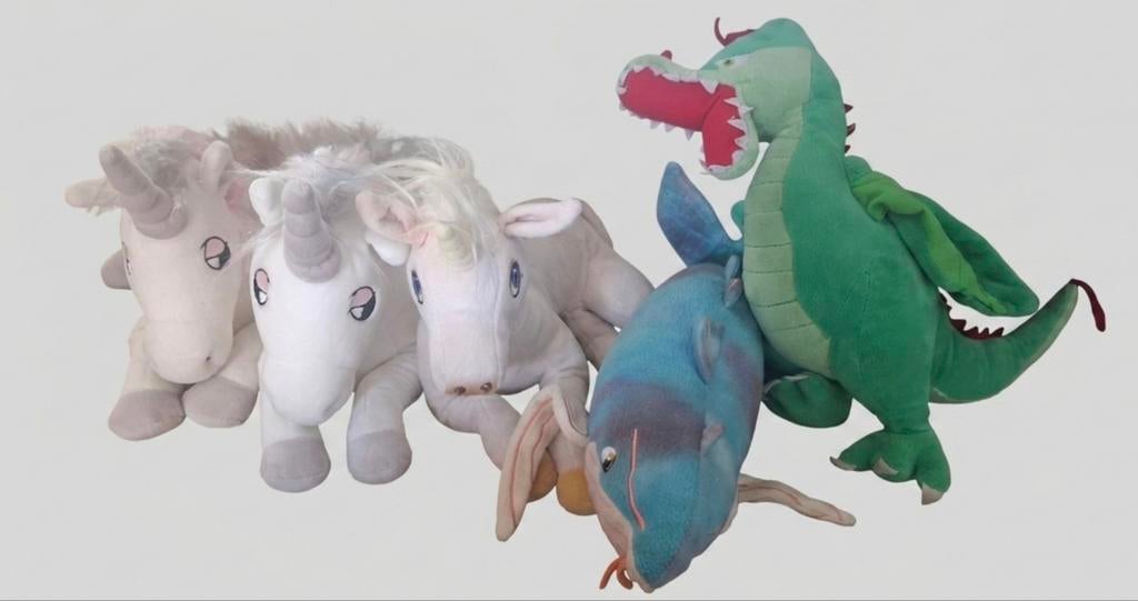 Efteling knuffels set  origineel, Ophalen of Verzenden, Zo goed als nieuw