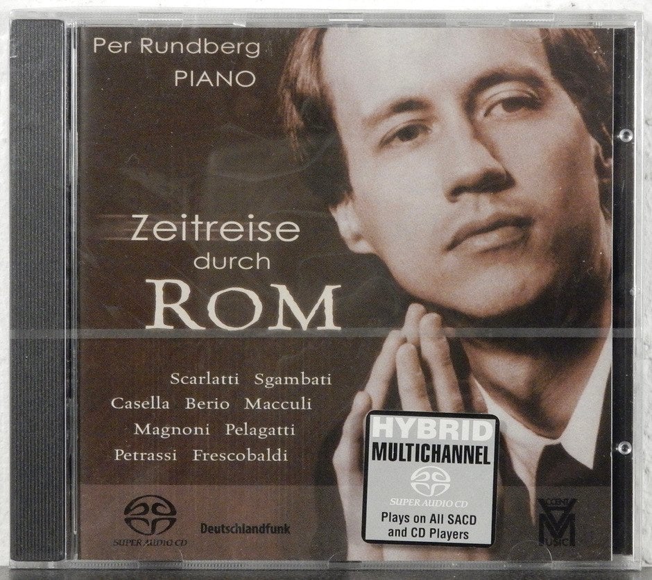 sacd Per Rundberg - Zeitreise durch ROM (piano) NIEUW 1+3, Ophalen, Classicisme, Nieuw in verpakking, Overige typen