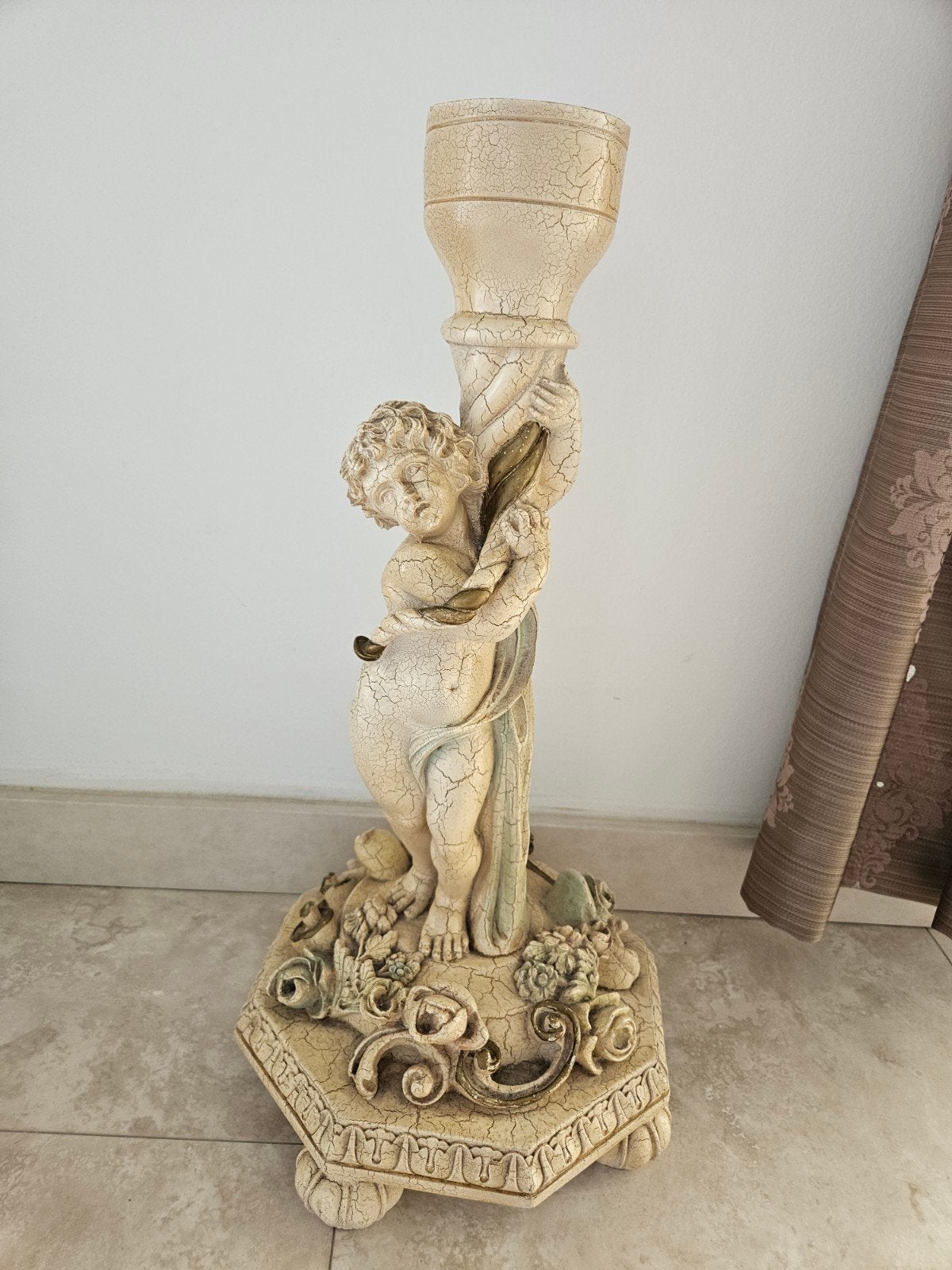 Decoratieve Cherubijn / engel/ putty - 50 cm, Ophalen of Verzenden