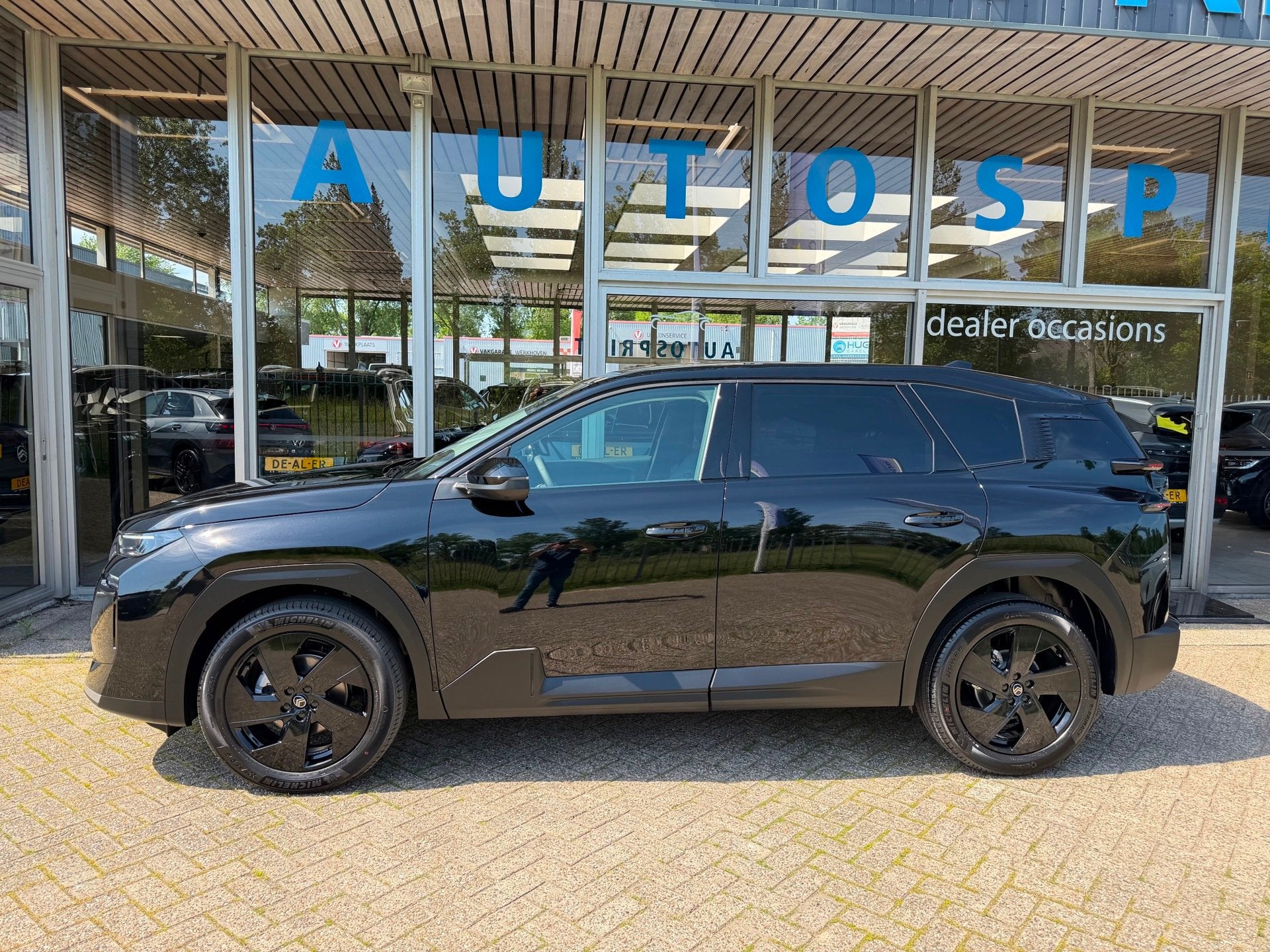Citroen C5 Aircross 1.2 Hybrid 145 Max 145 PK NAVIGATIE CAME, 145 pk, Stof, Gebruikt, Zwart