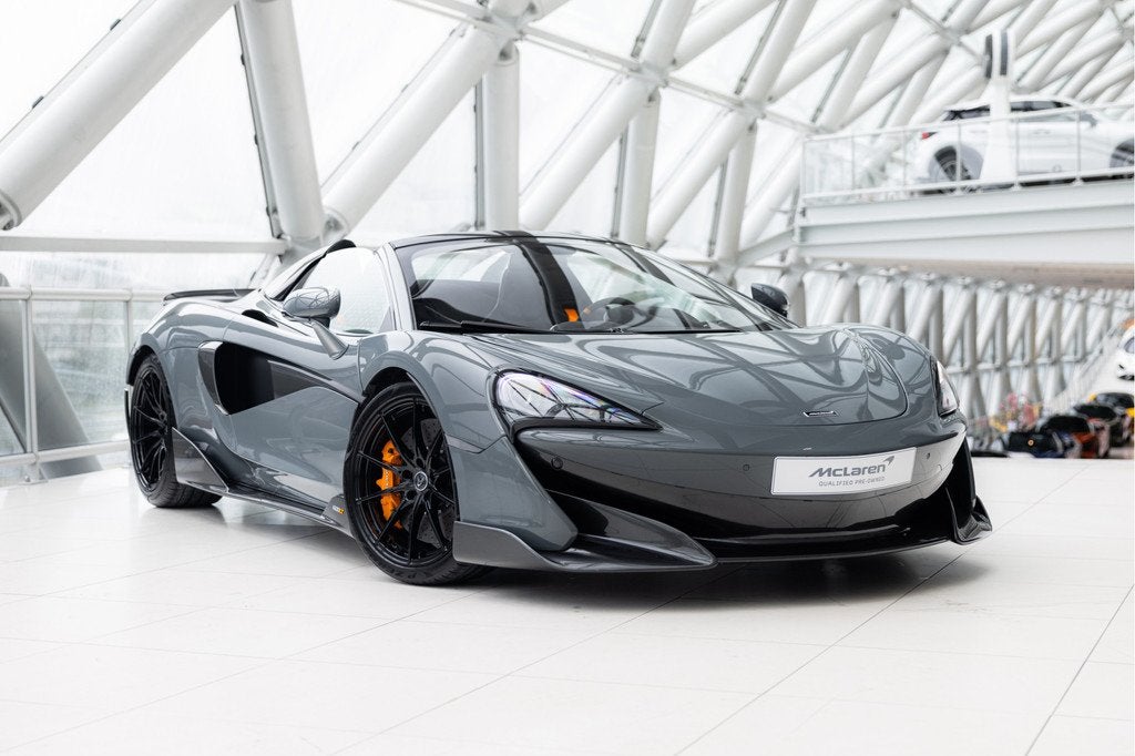 McLaren 600LT Spider 3.8 V8 | Senna Seats | Chicane Grey | N, Auto's, McLaren, Automaat, Achterwielaandrijving, Gebruikt, 600 pk