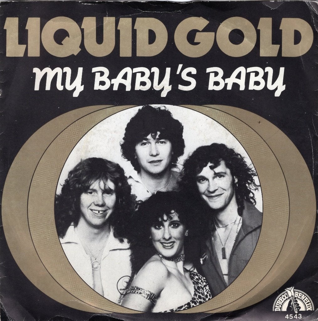LIQUID GOLD  -  My baby's baby, Gebruikt, 7 inch, Pop, Fotohoes