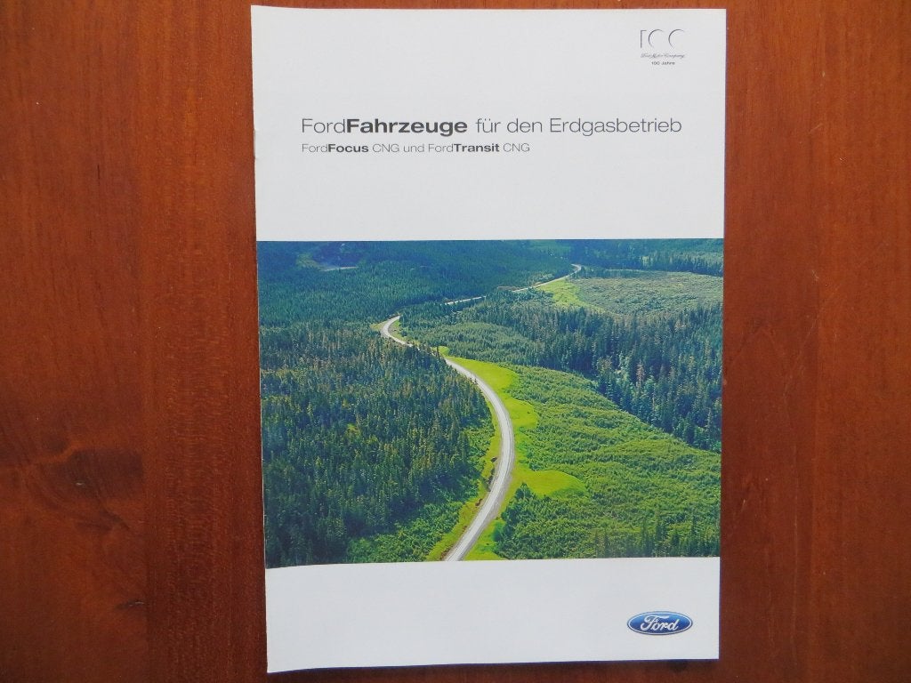 Ford Fahrzeuge für den Erdgasbetrieb (2003) Focus Transit, Ophalen of Verzenden, Nieuw, Ford