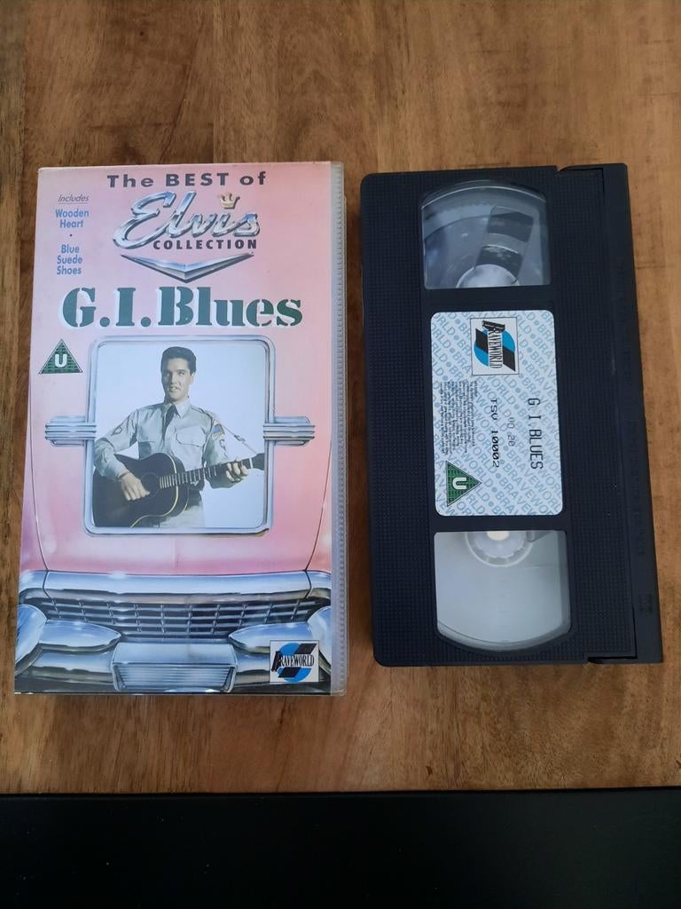 Elvis Presley VHS - G.I. Blues - Originele Band, Alle leeftijden, Ophalen of Verzenden, Gebruikt, Overige genres