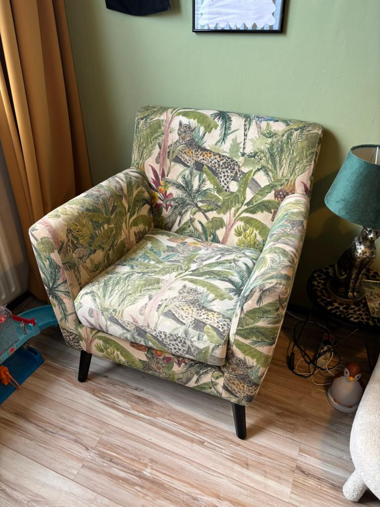 Fauteuil, Huis en Inrichting, Banken | Sofa's en Chaises Longues, Ophalen, Eenpersoons, 75 tot 100 cm, Zo goed als nieuw