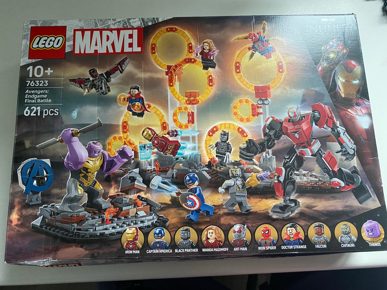 LEGO Marvel Avengers: Endgame eindstrijd 76323, Marvel, Lego, Ophalen of Verzenden, Zo goed als nieuw