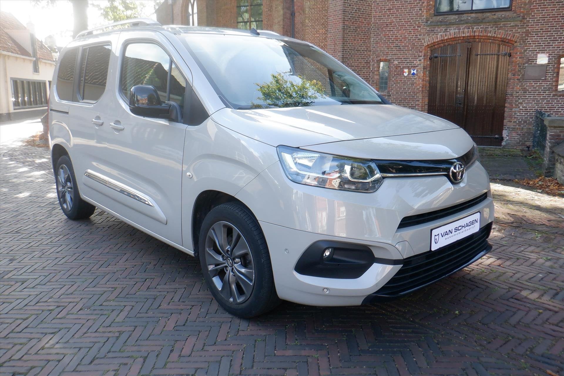 TOYOTA Proace City Verso 1.2 Turbo 130pk Aut Profes.PAN.DAK-, Stof, 1199 cc, 3 cilinders, Geïmporteerd