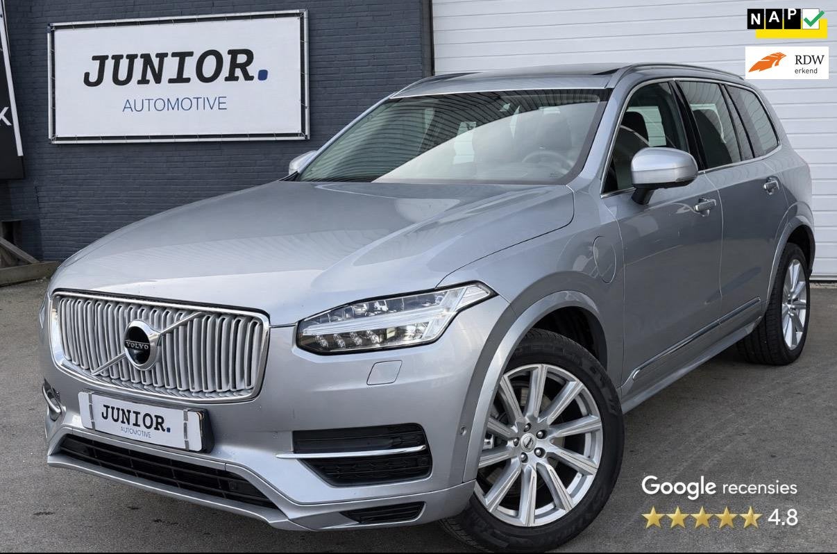 Volvo XC90 2.0 T8 Twin Engine AWD Inscription DEALEROH/B&W/P, Auto's, Dealer onderhouden, Gebruikt, 1969 cc, 7 stoelen