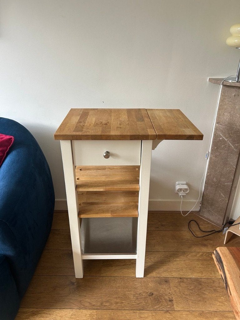 Kitchen trolley, Huis en Inrichting, Keuken | Keukenbenodigdheden, Ophalen, Gebruikt, Hout, IKEA
