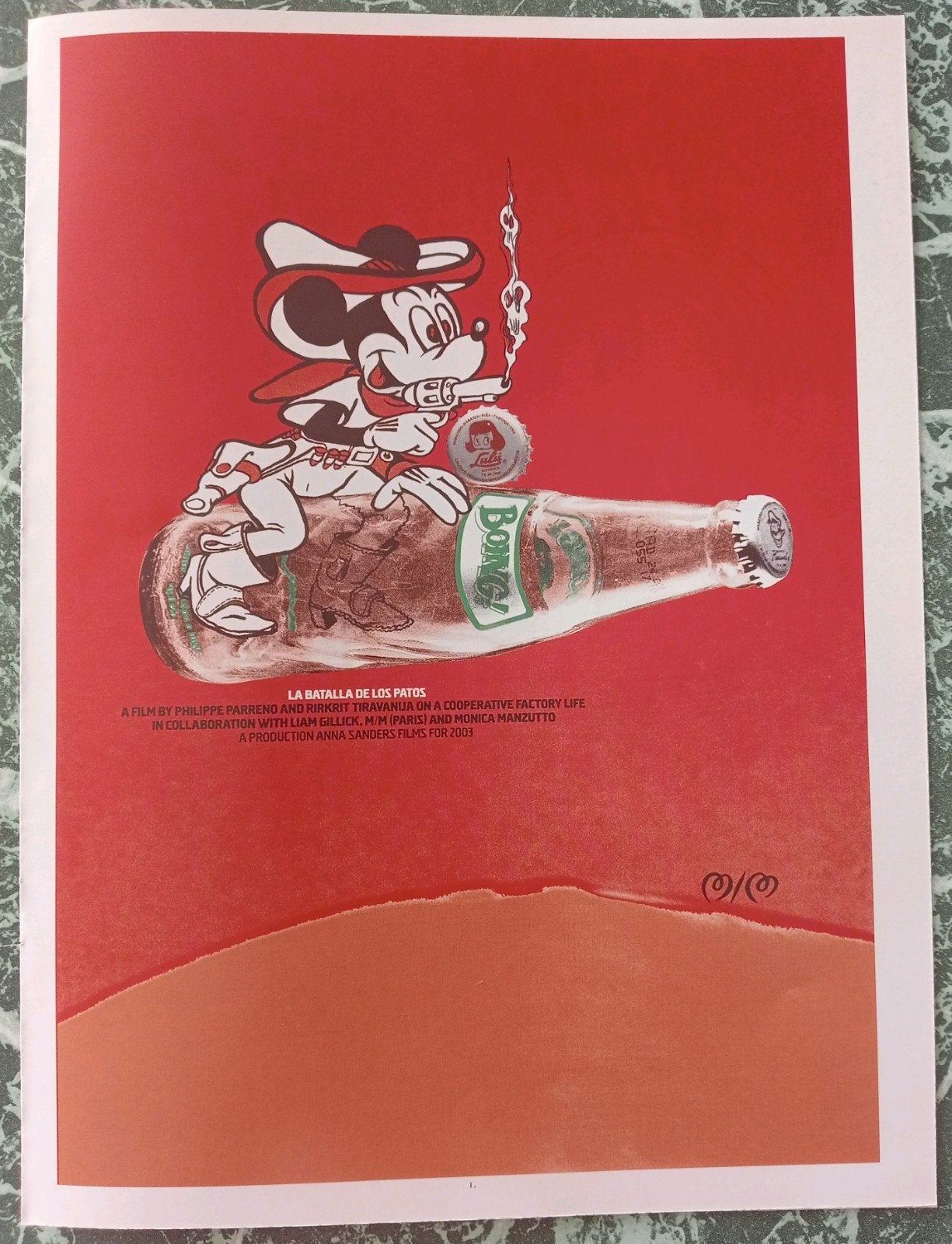 Mickey Mouse Pop Art Advertentie - Film Affiche (20x28cm), Verzamelen, Ophalen of Verzenden