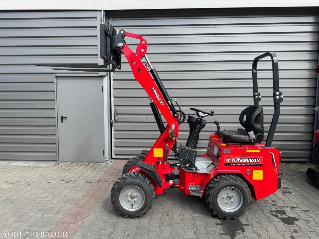 KINGWAY H160 Wiellader SHOVEL – NIEUW | Kubota motor, Ophalen of Verzenden, Neerkant, KINGWAY, Wiellader of Shovel