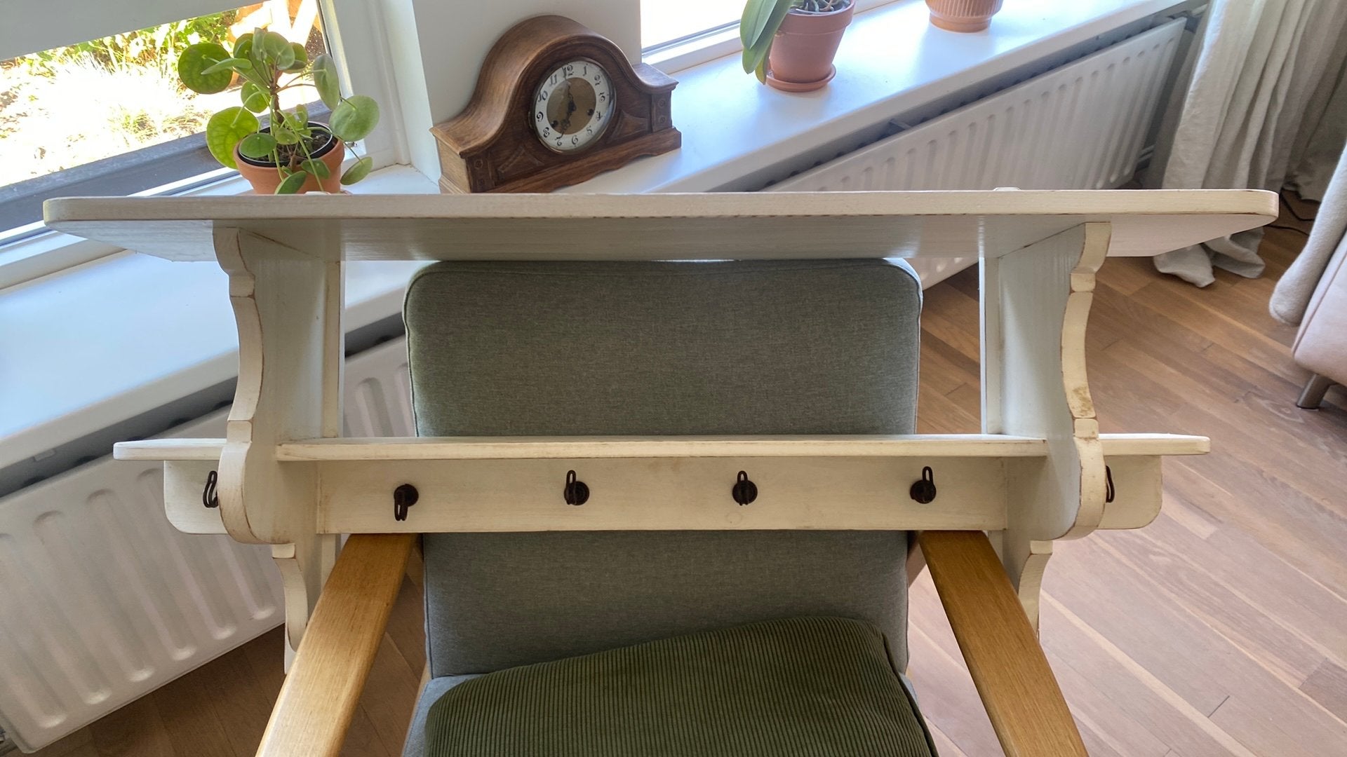 Brocante kapstok, Gebruikt, Minder dan 100 cm, Hout, Ophalen