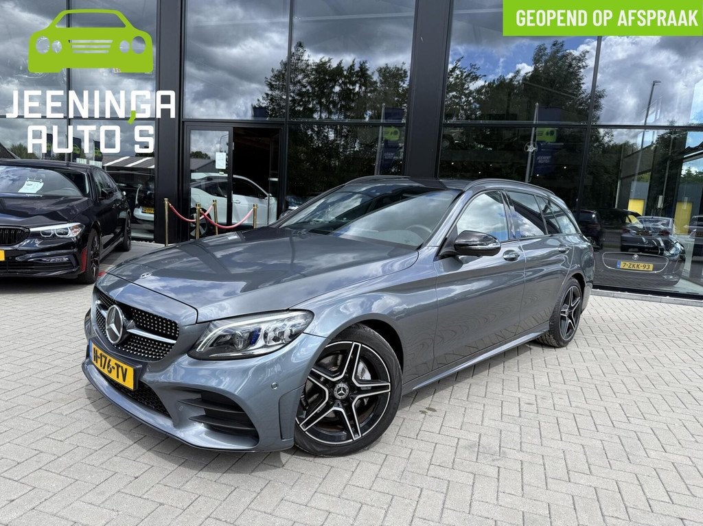 Mercedes C-klasse Estate 200 Business Solution AMG|Pano|Stoe, Automaat, 4 cilinders, 1465 kg, 184 pk