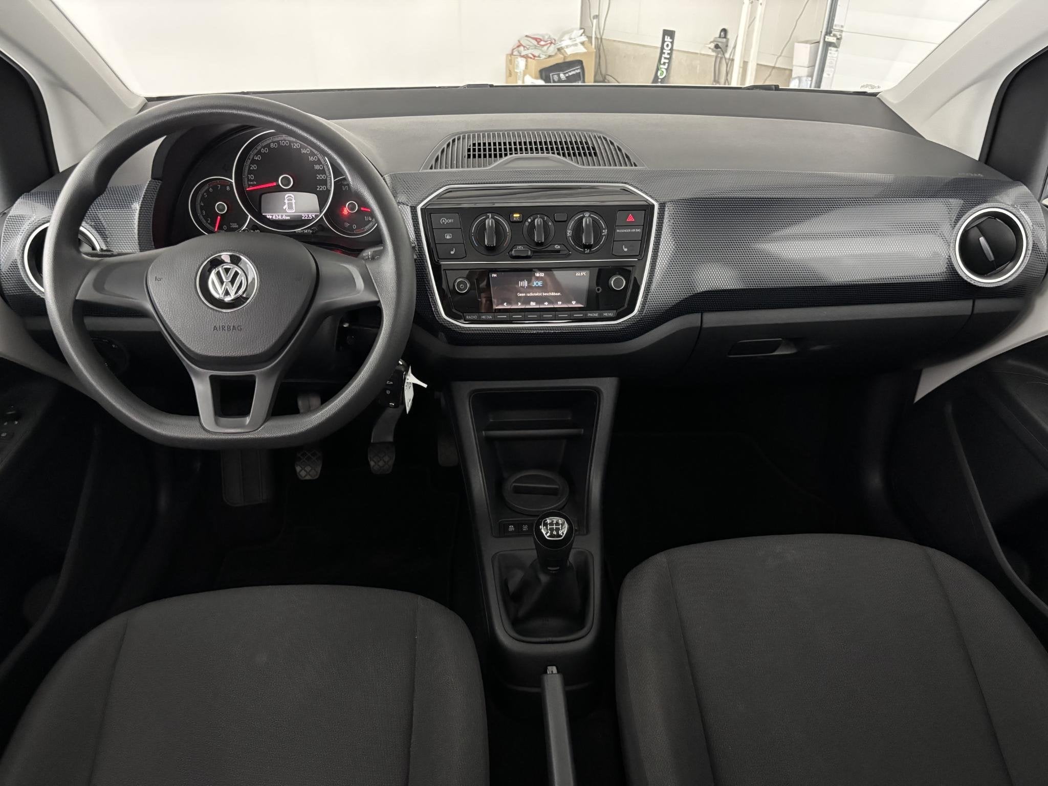 Volkswagen Up! 1.0 BMT | CRUISE | STOEL:VERW. |, Auto's, Volkswagen, Stof, Gebruikt, Wit, Handgeschakeld