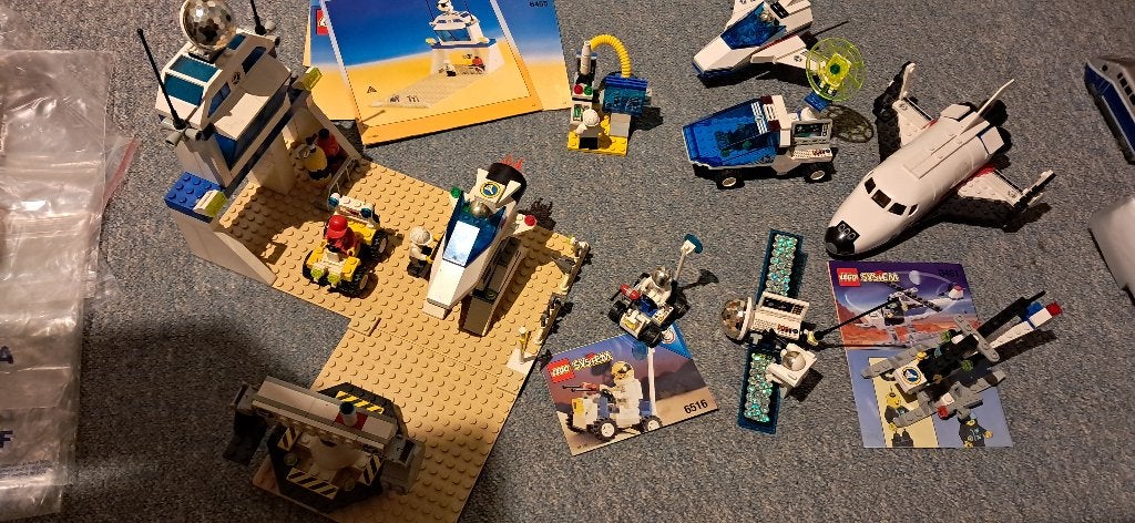 Lego space, Kinderen en Baby's, Gebruikt, Inclusief instructies, Lego, Ophalen of Verzenden