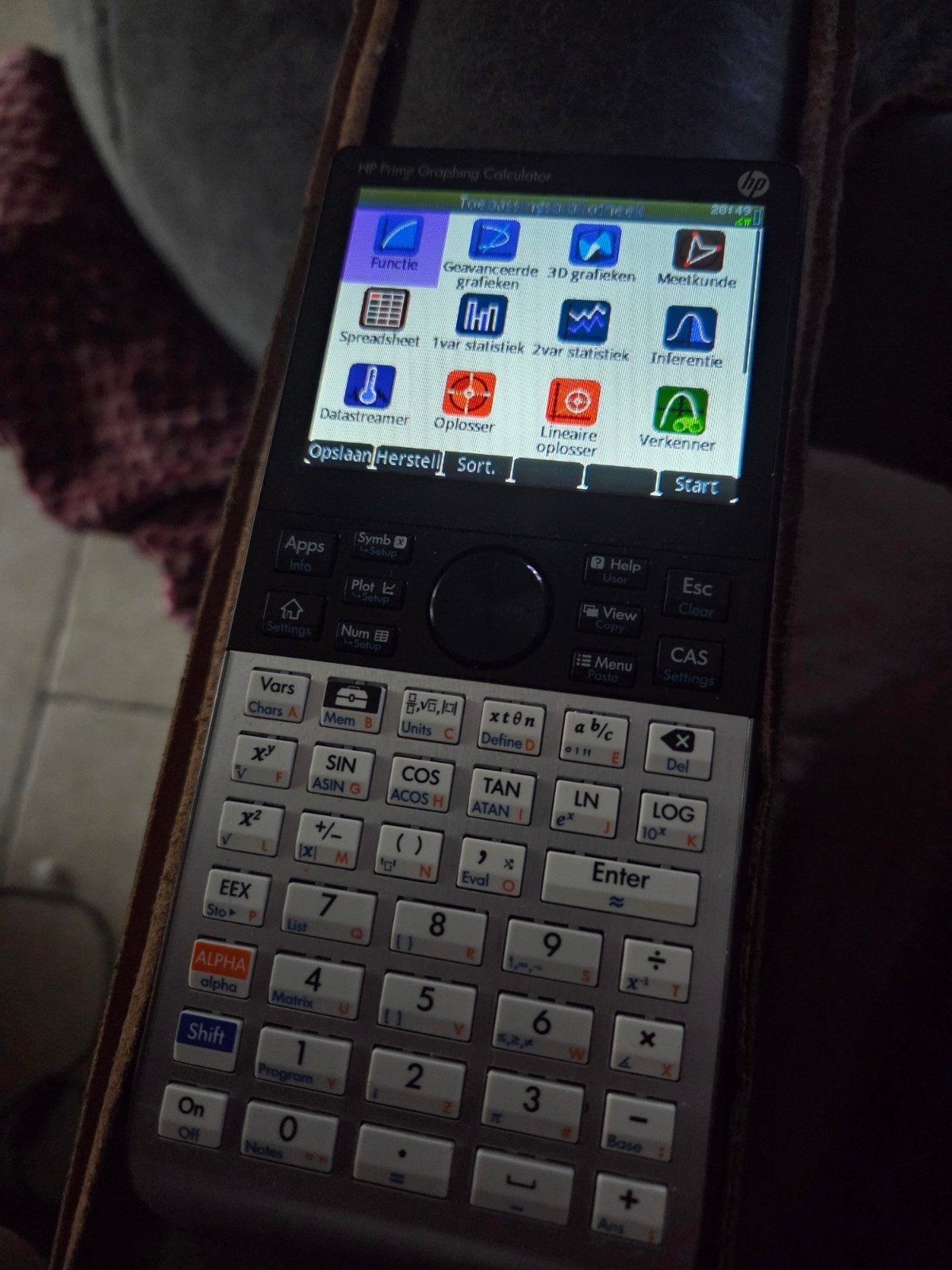 Hp prime grappig calculator, Ophalen