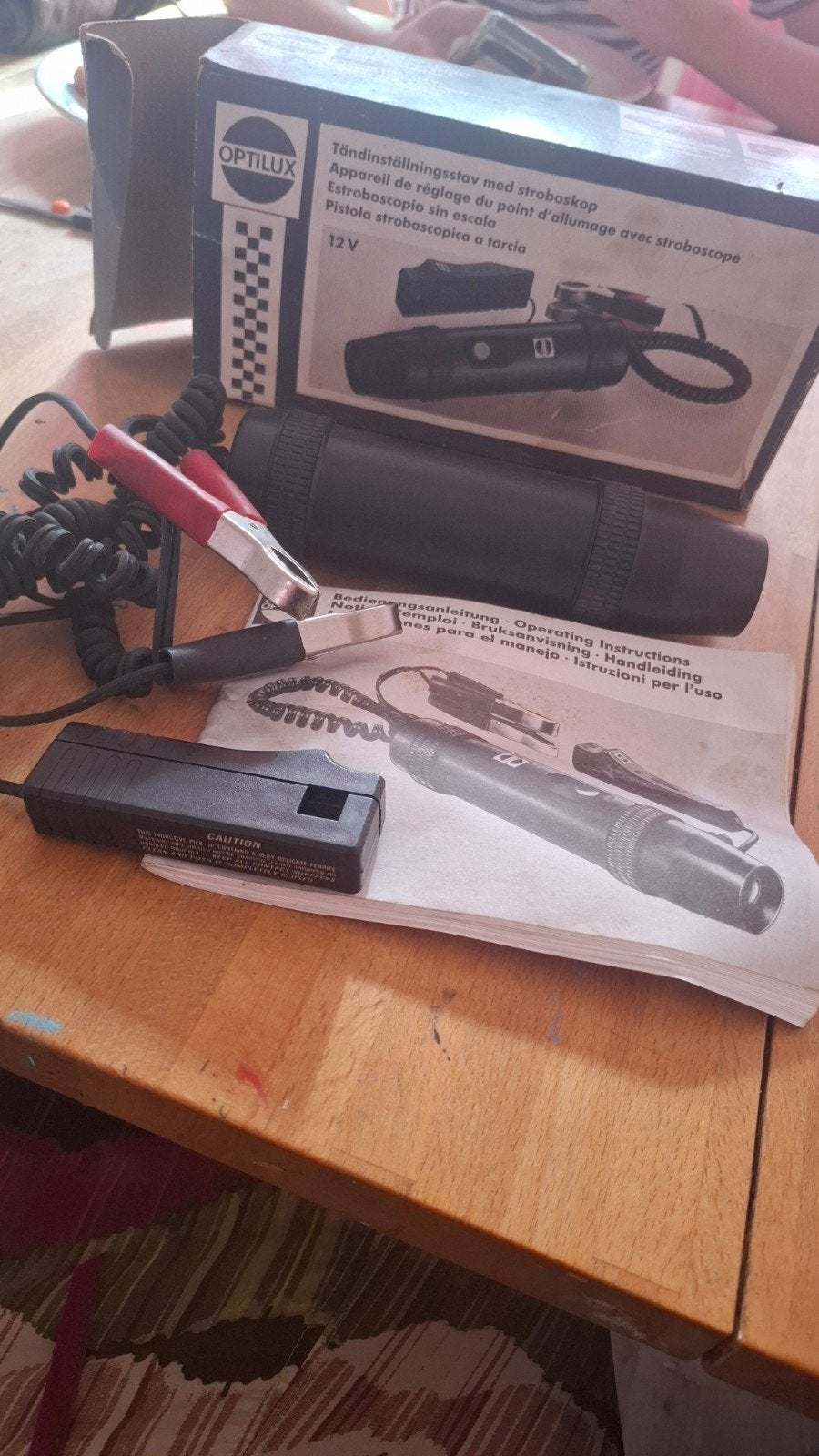 Optilux Stroboscoop Timing Light 12V, Ophalen of Verzenden, Gebruikt
