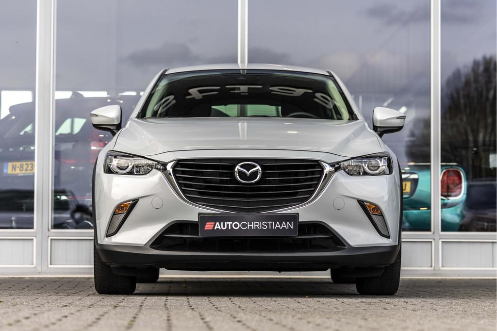 Mazda CX-3 2.0 SkyActiv-G 120 Dynamic | Automaat | Trekhaak, Auto's, Mazda, Stof, 4 cilinders, Wit, SUV of Terreinwagen