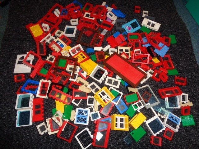 Partij K60=Lego ramen en deuren