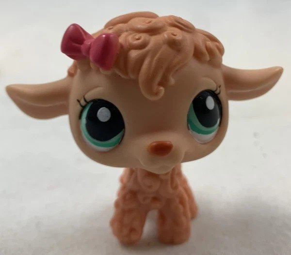 Littlest Pet Shop LPS Hasbro lam schaap #1432 blindbag blauw, Coolsingel 104, 3011 AG Rotterdam, Netherlands, Verzenden, Zo goed als nieuw