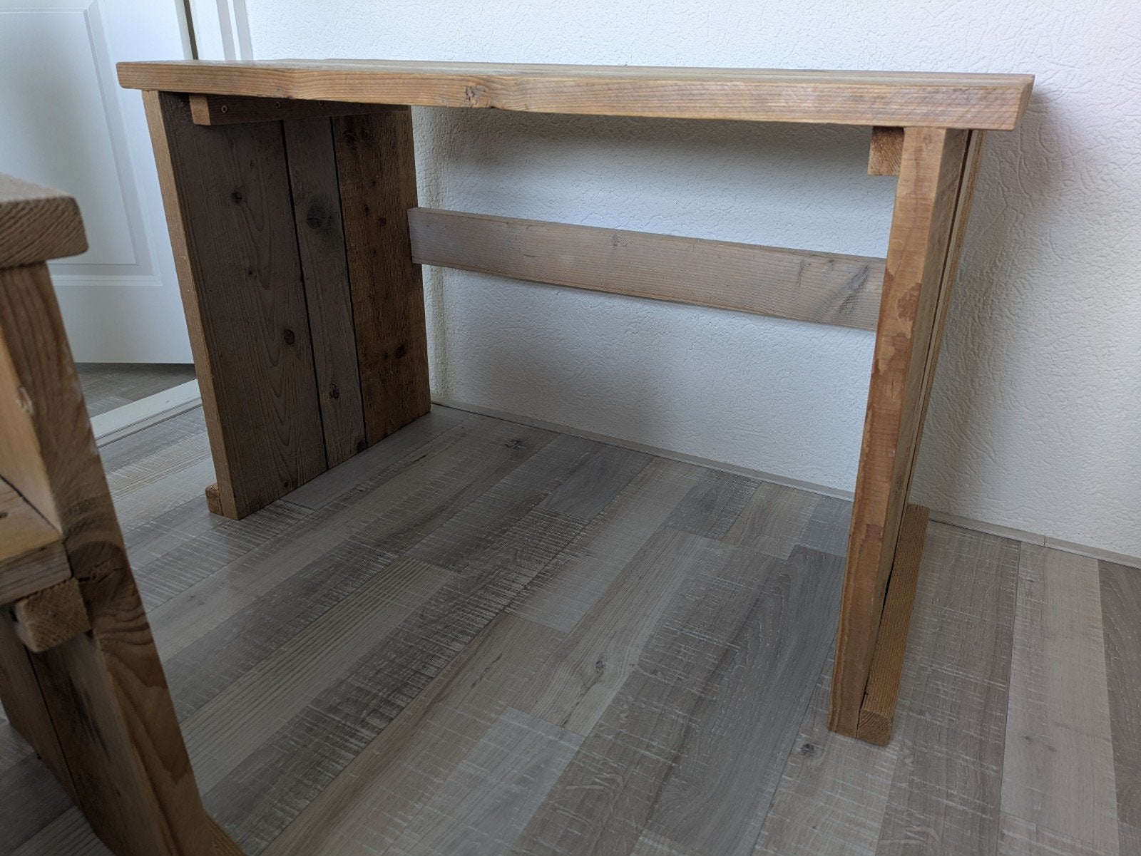 Kinder bureau van steigerhout, Natuurlijk, Ophalen, Hout, Kinderbureau