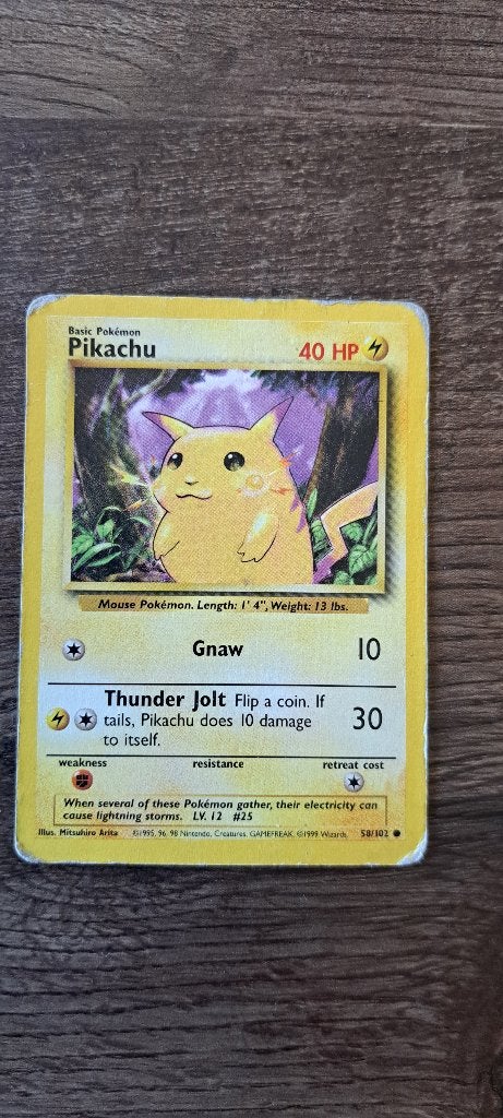 pokemonkaart, Ophalen of Verzenden, Gebruikt